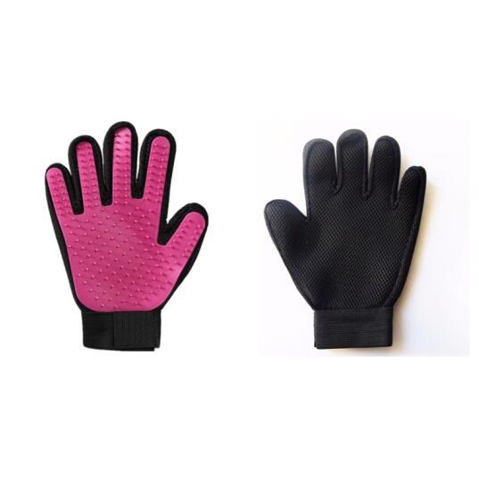 Gentle Touch Pet Grooming Gloves - Waggley Tails