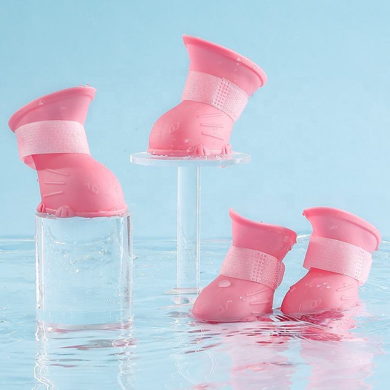 Paw-some Protection: Waterproof Dog Rain Boots - Waggley Tails