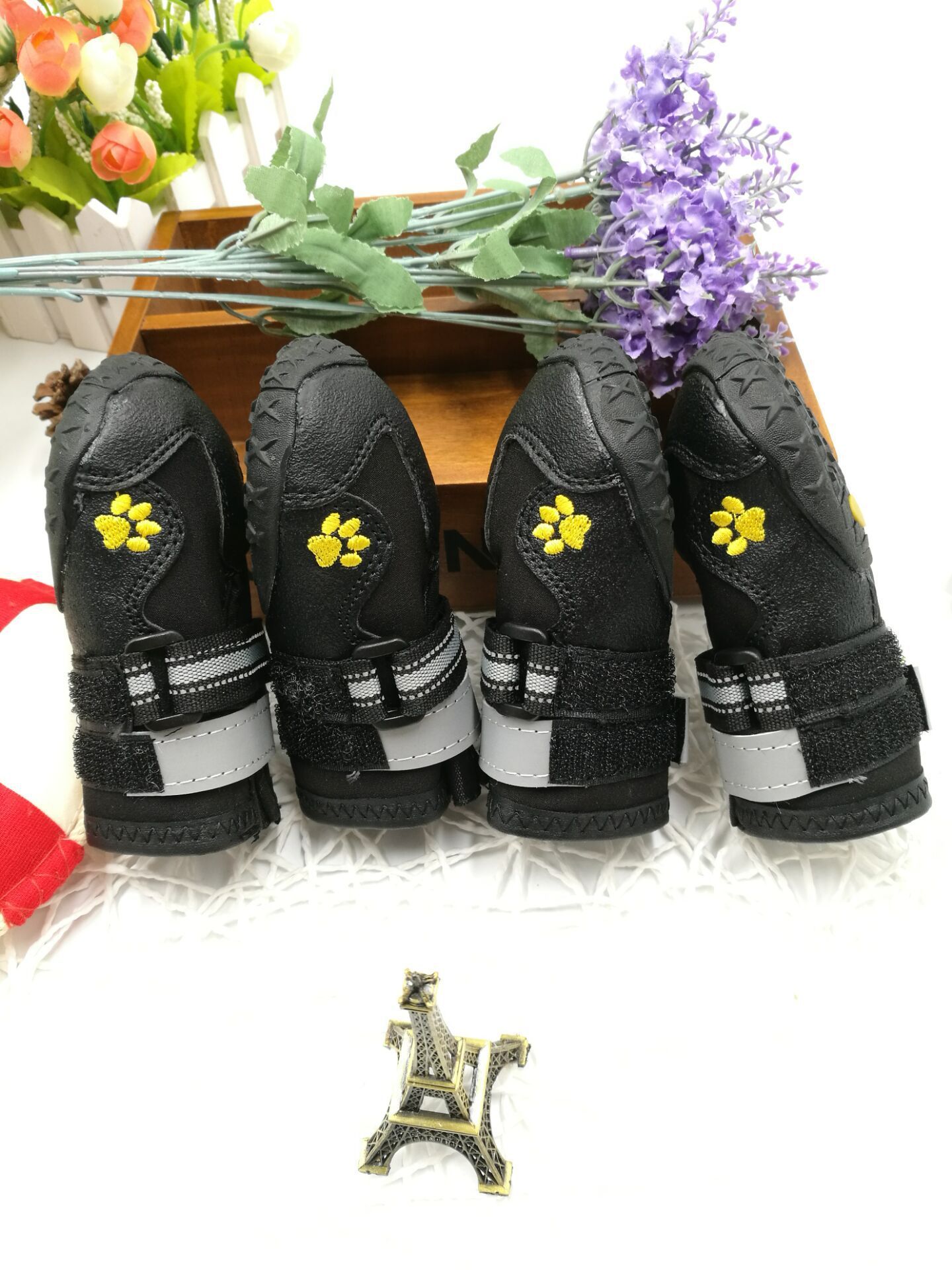 Paw Protection: Waterproof Dog Shoes with Adjustable Straps - Waggley Tails