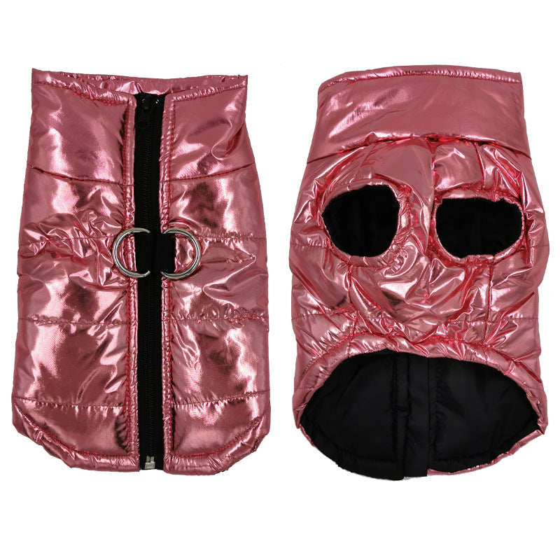 Waterproof Cotton Dog Vest - Keep Your Pup Dry and Warm - Waggley Tails