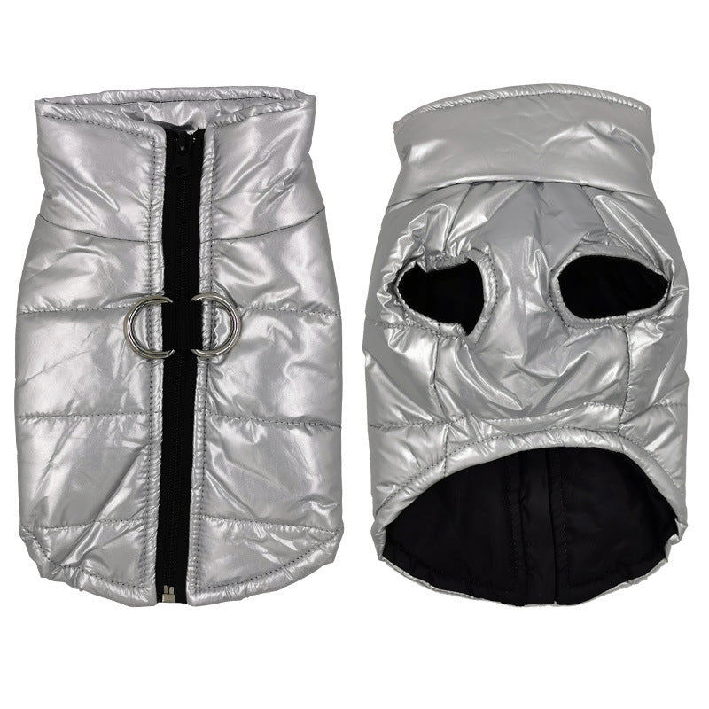 Waterproof Cotton Dog Vest - Keep Your Pup Dry and Warm - Waggley Tails