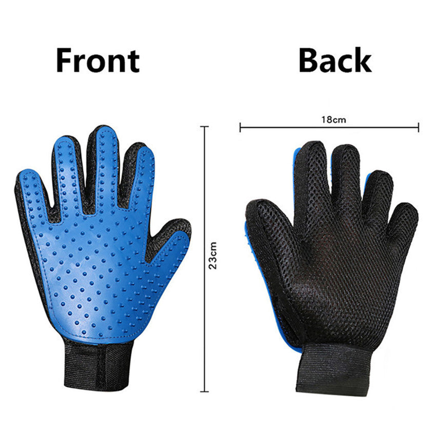 Gentle Touch Pet Grooming Gloves - Waggley Tails