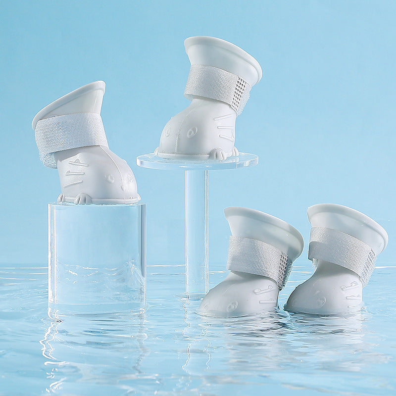 Paw-some Protection: Waterproof Dog Rain Boots - Waggley Tails
