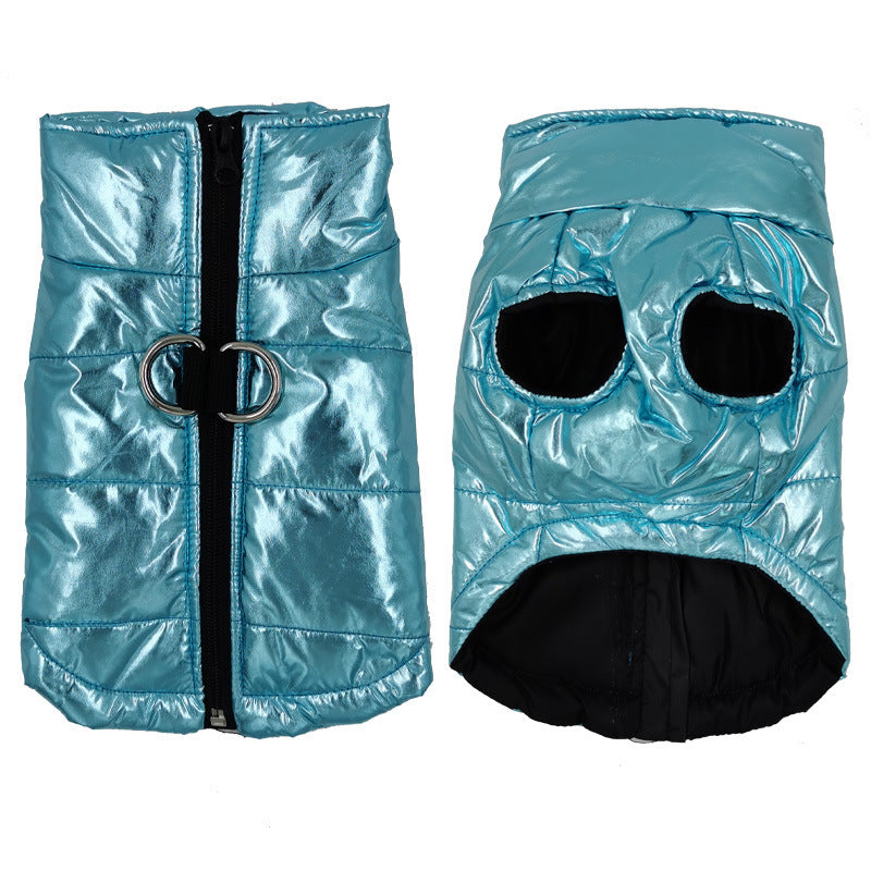 Waterproof Cotton Dog Vest - Keep Your Pup Dry and Warm - Waggley Tails