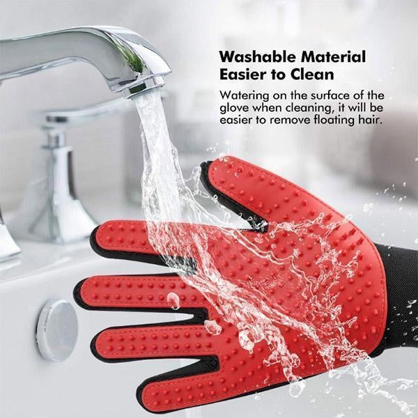 Gentle Touch Pet Grooming Gloves - Waggley Tails