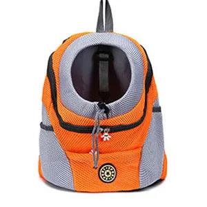Outdoor Pet Dog Carrier Bag Portable Travel Backpack Front Bag Double Shoulder Mesh Backpack Head Carrying Bags For Cat - Waggley Tails