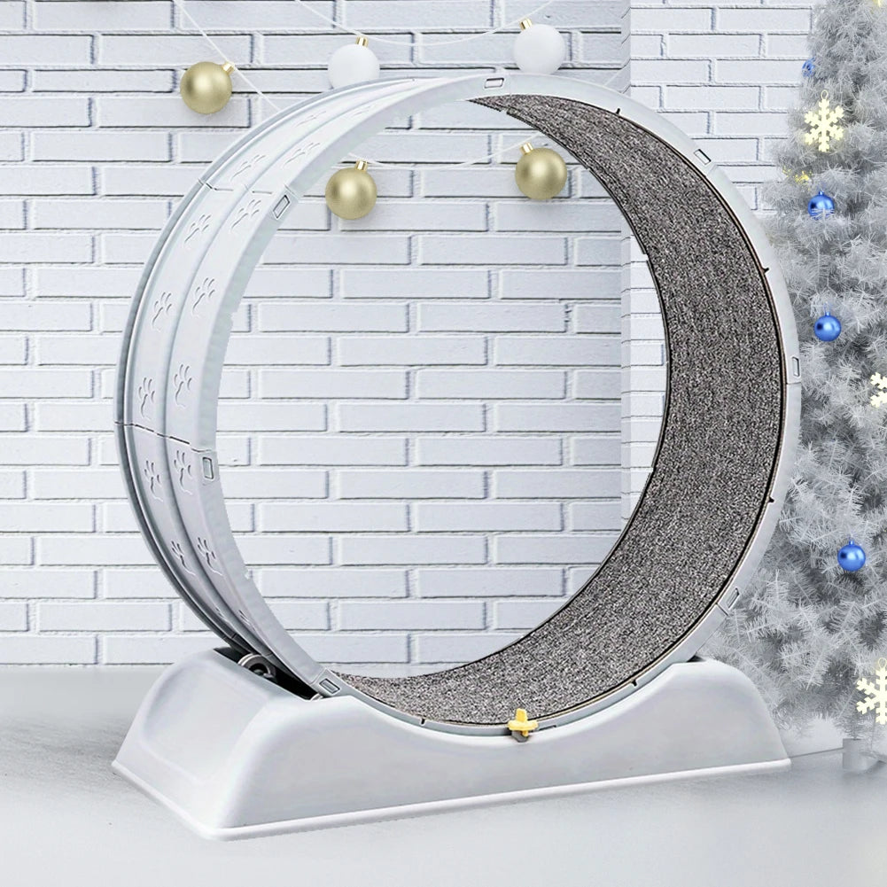 indoor cat treadmill tunnel roller toy