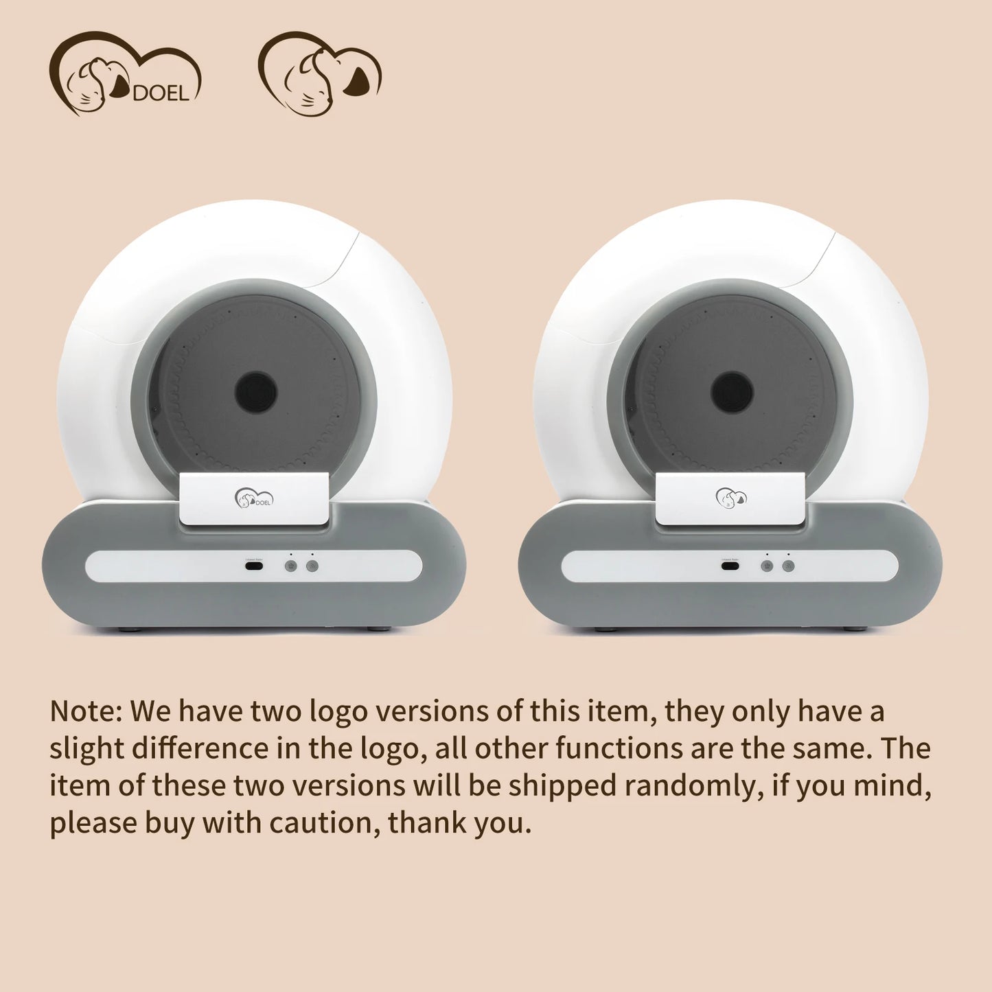 smart cat litter tray with 360° cleaning rotation