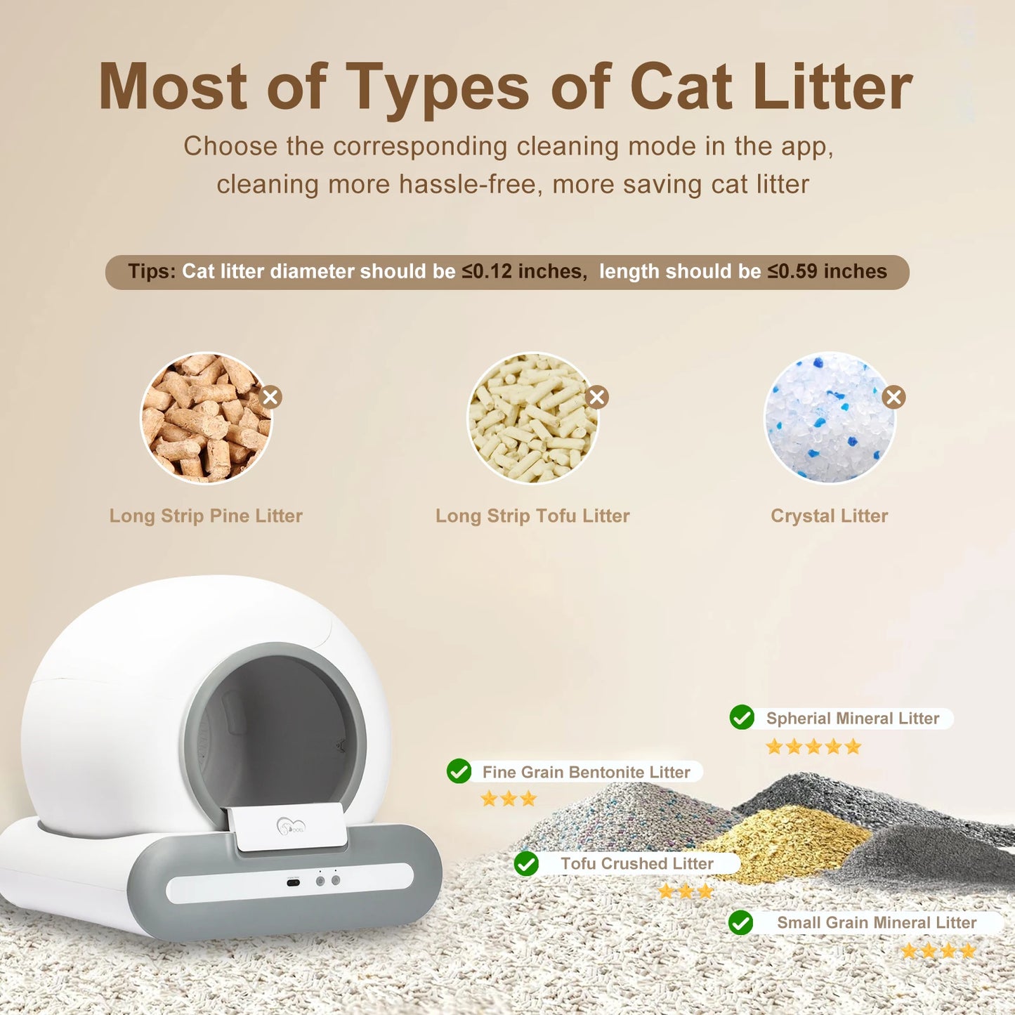 easy-clean cat toilet with pull-out waste bin
