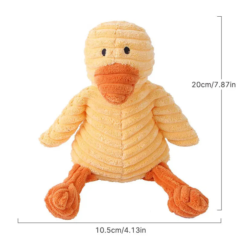 Plush Squeaky Dog Toy – Donkey Shape Durable, Soft & Bite-Resistant - Waggley Tails
