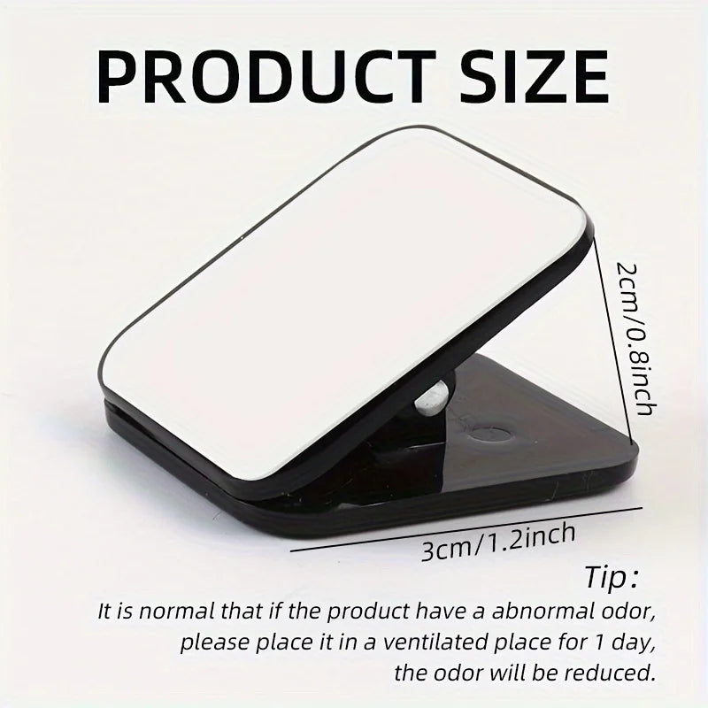 Set of 3 pee pad clips displayed in packaging.