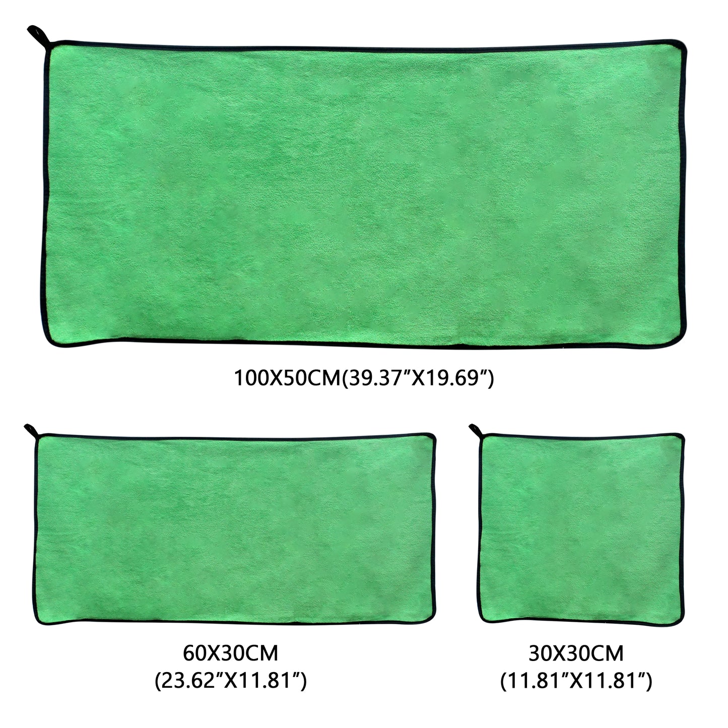 XL pet towel covering a large dog comfortably after bathing.