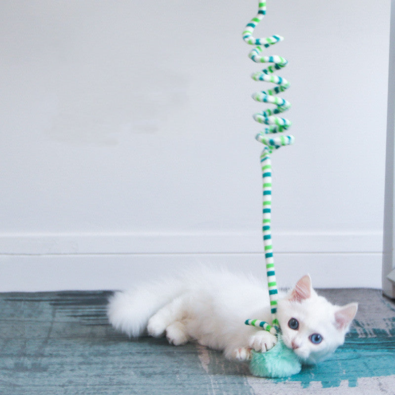 Pet Kitten Spring Cat Toy - Waggley Tails