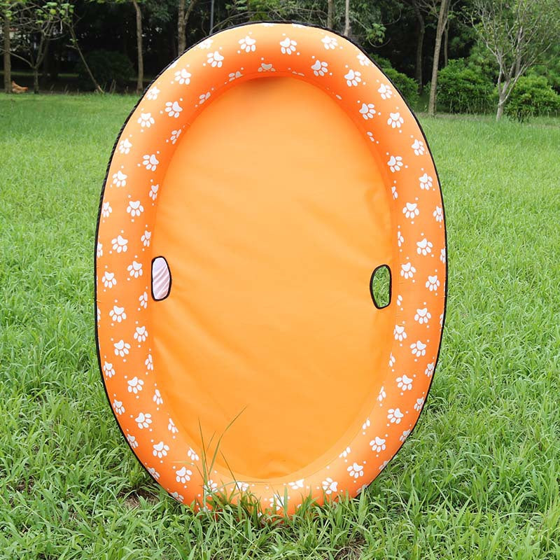 Dog Swimming Pool Inflatable Hammock Pets Pool Floating Bed Spring Summer Swimming Ring - Waggley Tails