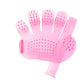 Gentle Touch Pet Grooming Gloves - Waggley Tails