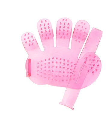 Gentle Touch Pet Grooming Gloves - Waggley Tails