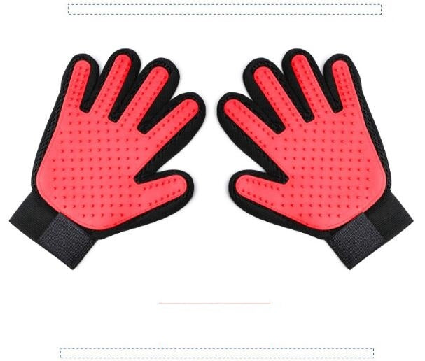 Gentle Touch Pet Grooming Gloves - Waggley Tails