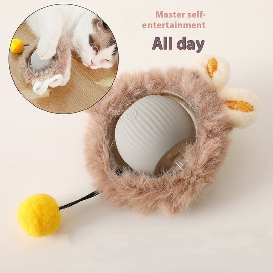 Self-Rolling Cat Toy - Interactive Fun for Your Feline Friend - Waggley Tails
