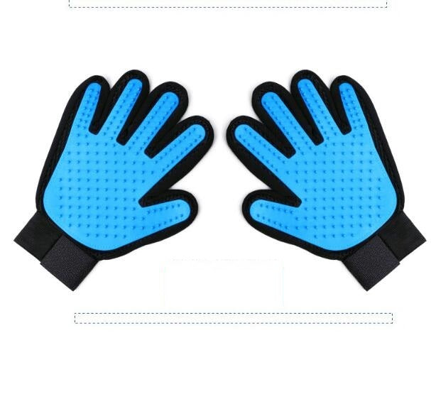 Gentle Touch Pet Grooming Gloves - Waggley Tails