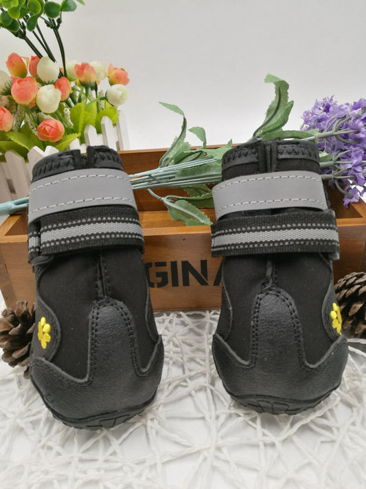 Paw Protection: Waterproof Dog Shoes with Adjustable Straps - Waggley Tails