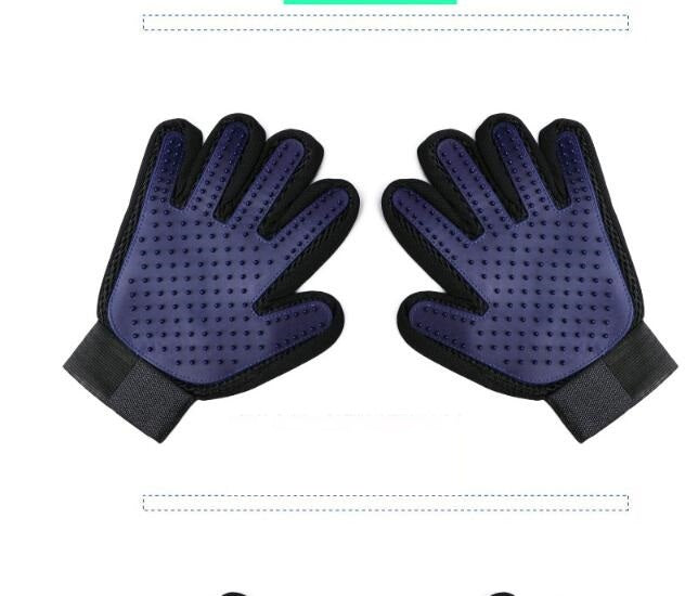 Gentle Touch Pet Grooming Gloves - Waggley Tails