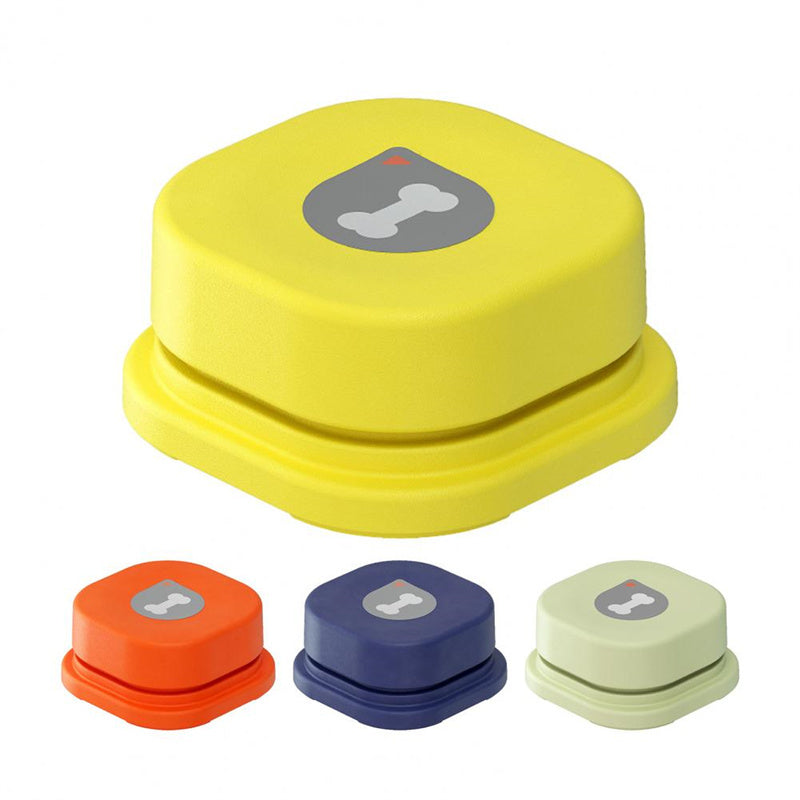 Talk to Me: 4-Color Pet Communication Button - Waggley Tails