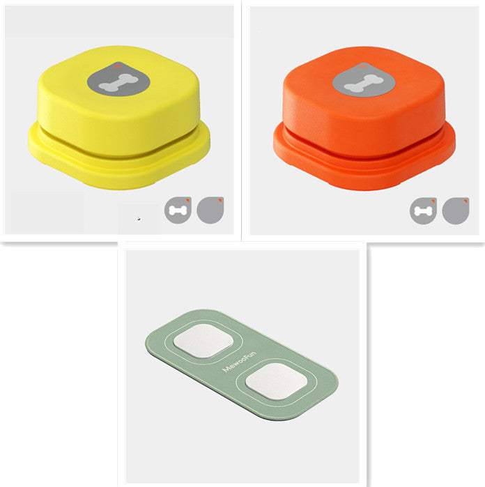 Talk to Me: 4-Color Pet Communication Button - Waggley Tails