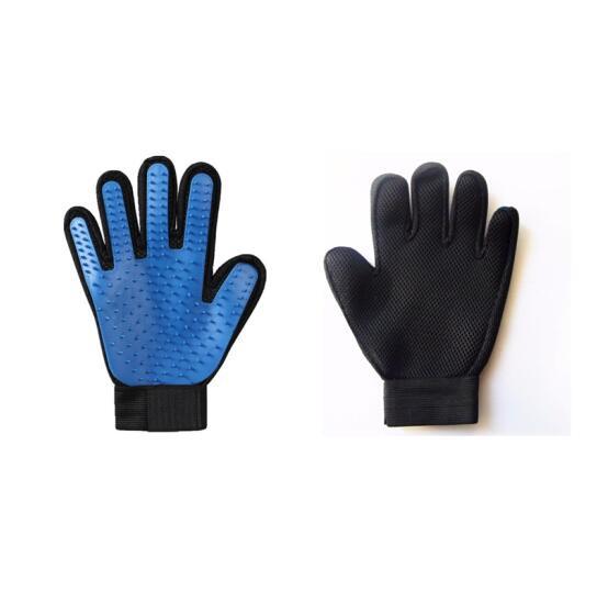 Gentle Touch Pet Grooming Gloves - Waggley Tails