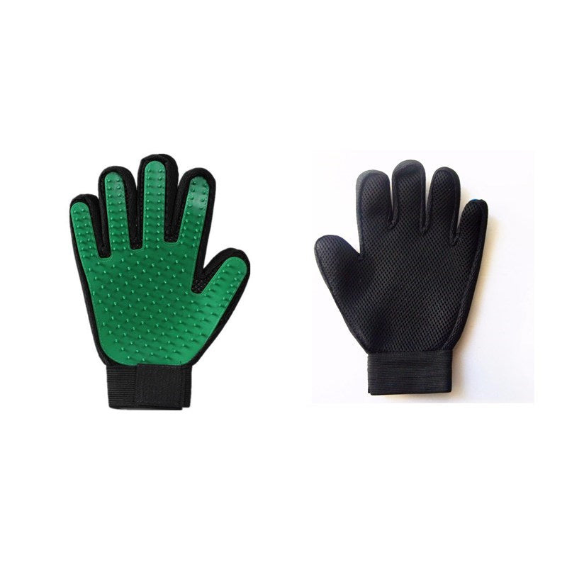 Gentle Touch Pet Grooming Gloves - Waggley Tails