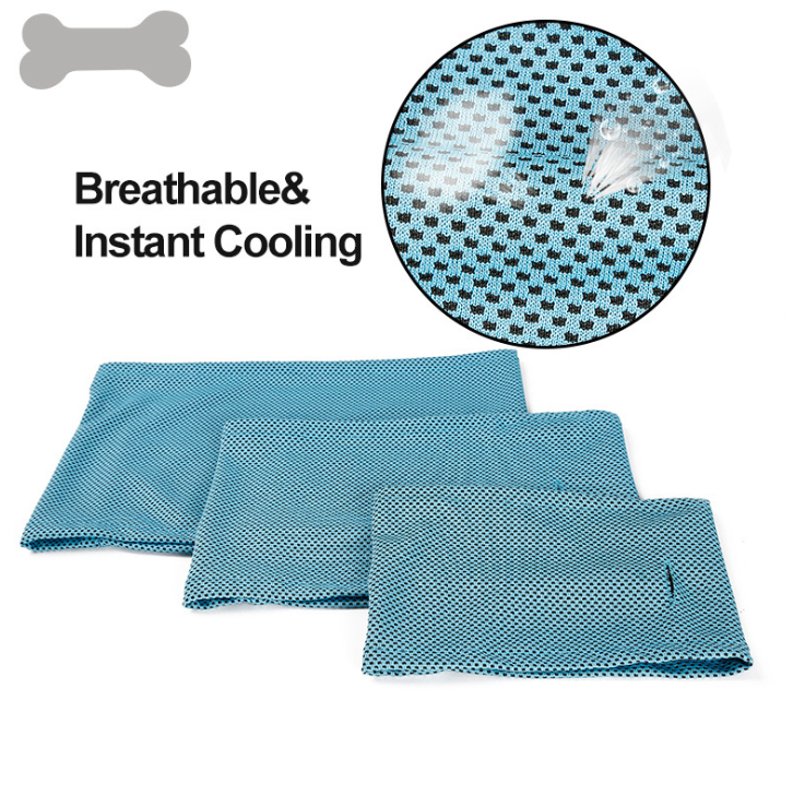 New Instant Cooling Pet Bandana Dog Scarf Summer Cooling Towel Wrap Dog Collar - Waggley Tails