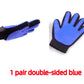 Gentle Touch Pet Grooming Gloves - Waggley Tails