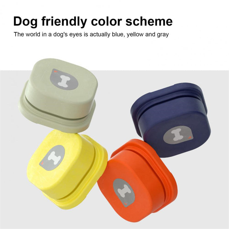 Talk to Me: 4-Color Pet Communication Button - Waggley Tails
