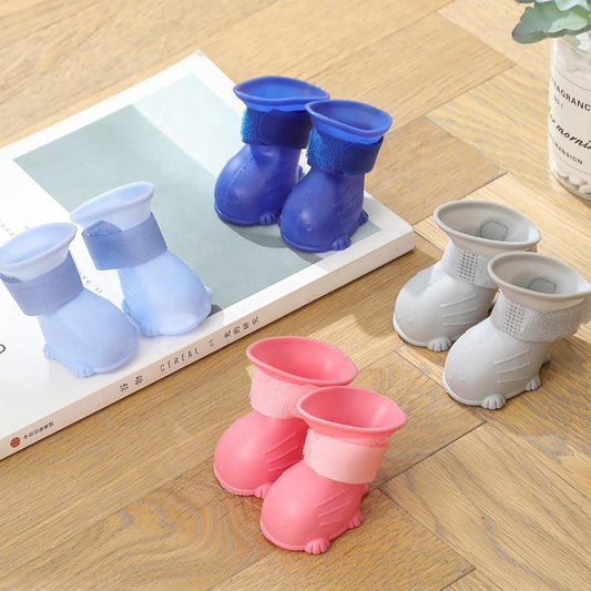 Paw-some Protection: Waterproof Dog Rain Boots - Waggley Tails