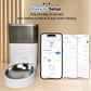 KITPLUS Automatic Cat Feeder – 4L Smart Feeder with APP Control & Voice Recording - Waggley Tails