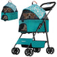 Luxury Large Pet Pram UK: Foldable, Safe & Ventilated for Ultimate Comfort - Waggley Tails