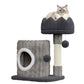 Cat Tree Tower – Scratching Post with Cave, Perch & Toys for Cats
