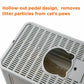 Cat litter box with pull-out drawer