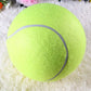 Inflatable giant tennis ball for pet training and entertainment