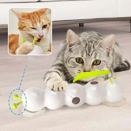 Intelligent Worm Cat Toy – Motion Activated Teaser for Indoor Cats - Waggley Tails