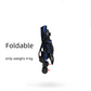 Two-in-one foldable pet stroller and shopping cart
