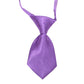 Purple necktie on a white background