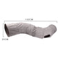 Gray pet tunnel with measurements on a white background