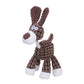 Plush Squeaky Dog Toy – Donkey Shape  Durable, Soft & Bite-Resistant - Waggley Tails