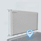 Filter with dimensions and a map pin icon on a light gray background