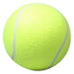 Jumbo tennis ball in 18/20.5/24 cm sizes for pet chewing and play.