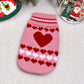 Durable and comfortable wool sweater for pets.