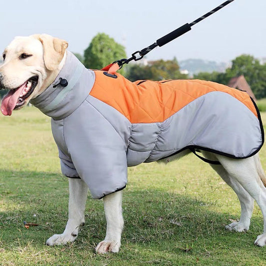 Winter Waterproof Dog Coat for Medium to Large Breeds - Waggley Tails