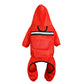 Stay Safe and Stylish with Our Reflective Pet Raincoat - Waggley Tails