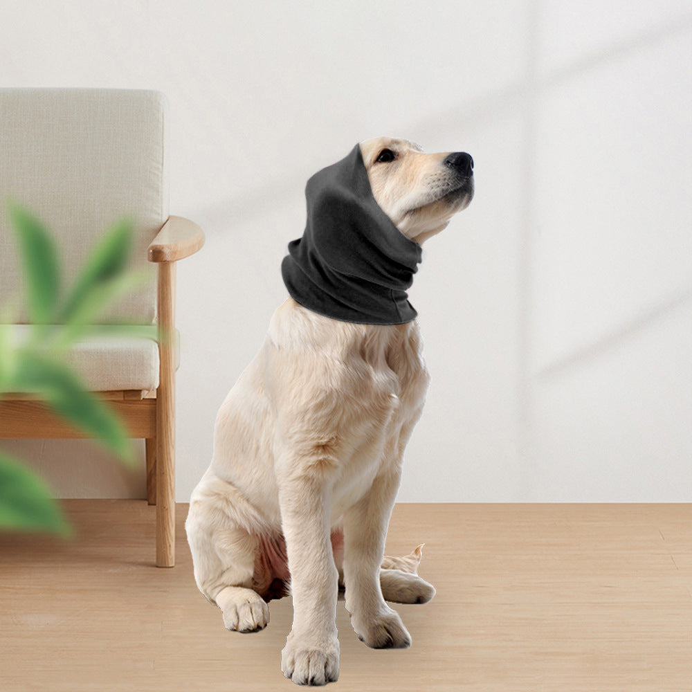 Calming Dog Ears Cover For Noise Reduce Pet Hood Earmuffs For Anxiety Relief Grooming Bathing Drying  Pets - Waggley Tails