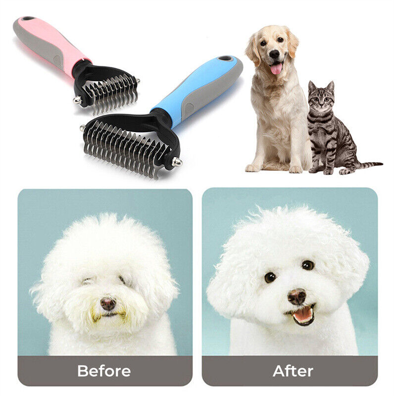 Grooming Dematting Brush For Pet - Waggley Tails